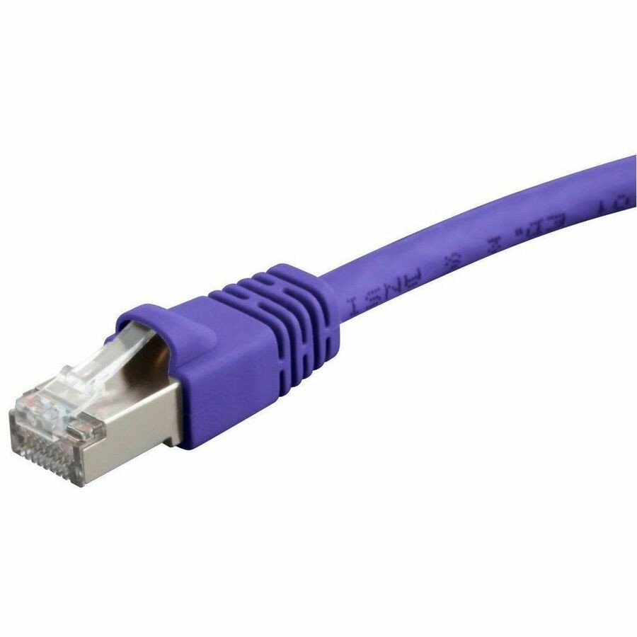 Monoprice Cat6a Ethernet Patch Cable - Snagless RJ45_ 550MHZ_ STP_ Pure Bare Cop