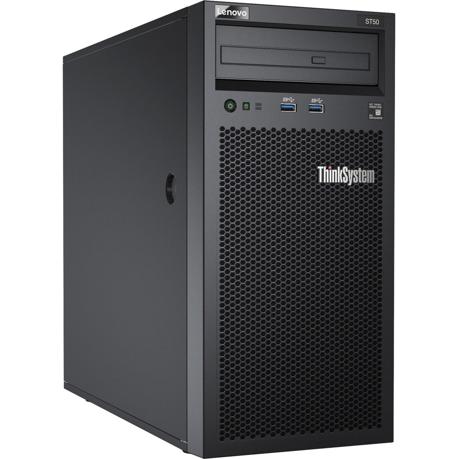 Lenovo ThinkSystem ST50 7Y48A026NA 4U Tower Server - 1 Xeon E-2124G 3.40 GHz - 8 GB RAM - Serial ATA/600 Controller