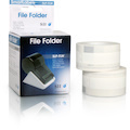 Seiko SLP-FLB White/Blue File Folder Labels