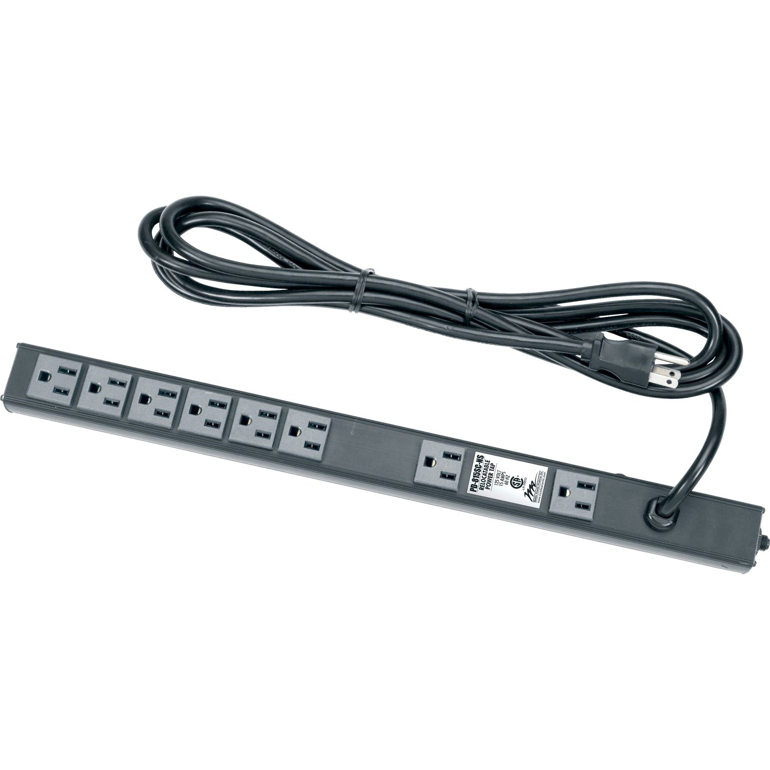 Middle Atlantic PD Series Slim High-Density 15 Amp Vertical Power Strip - No Surge Protection