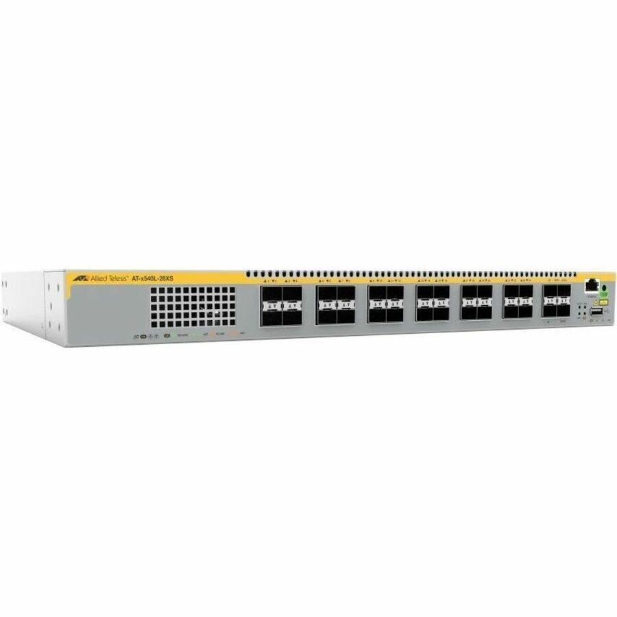 Allied Telesis x540L x540L-28XS Manageable Ethernet Switch - 10 Gigabit Ethernet - 10GBase-X, 1000Base-X - Grey