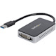 StarTech.com USB 3.0 to DVI External Video Card Multi Monitor Adapter with 1-Port USB Hub â€" 1920x1200