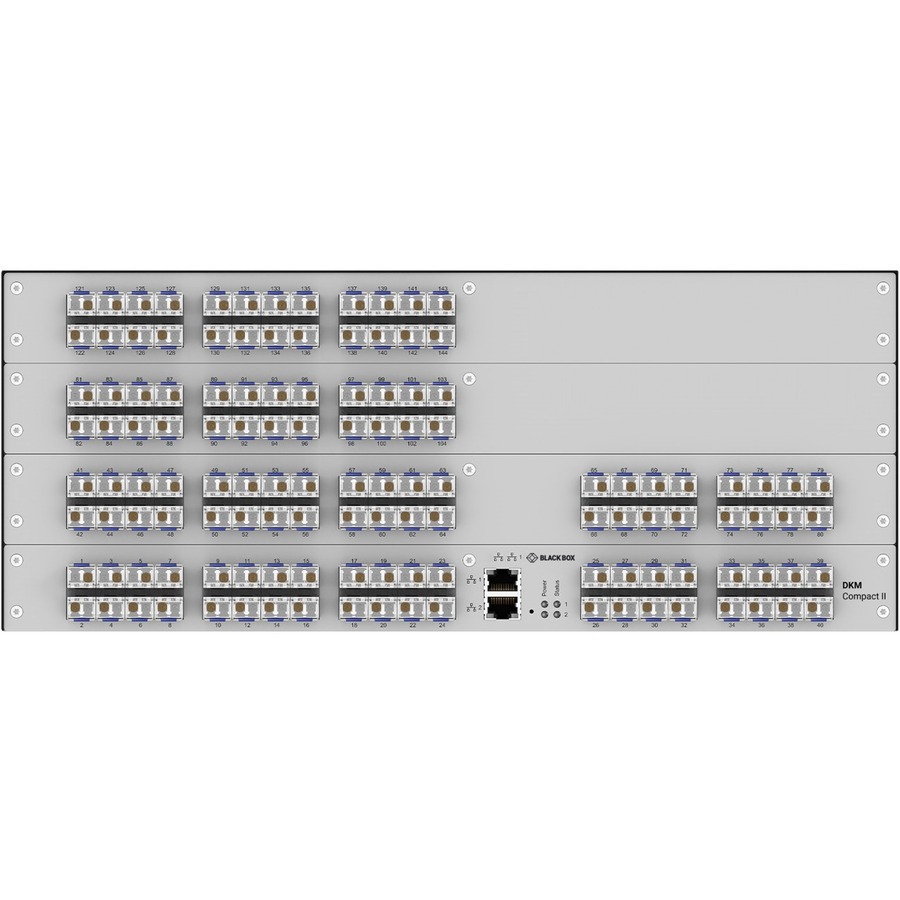 Black Box DKM Compact II KVM Matrix Switch - Fiber