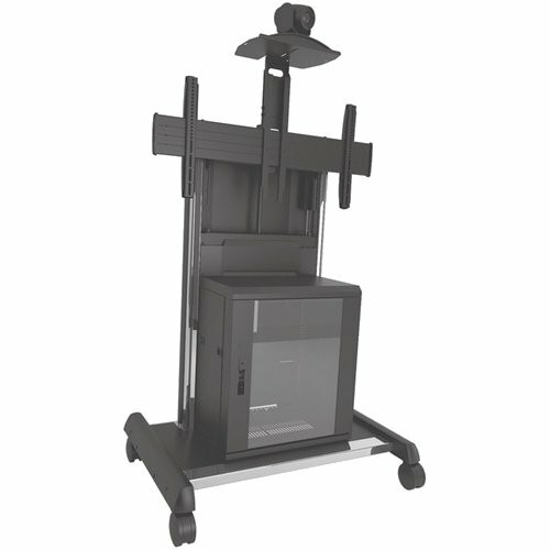 Chief Fusion Video Conferencing Display Cart - For Displays 55-70" - Black
