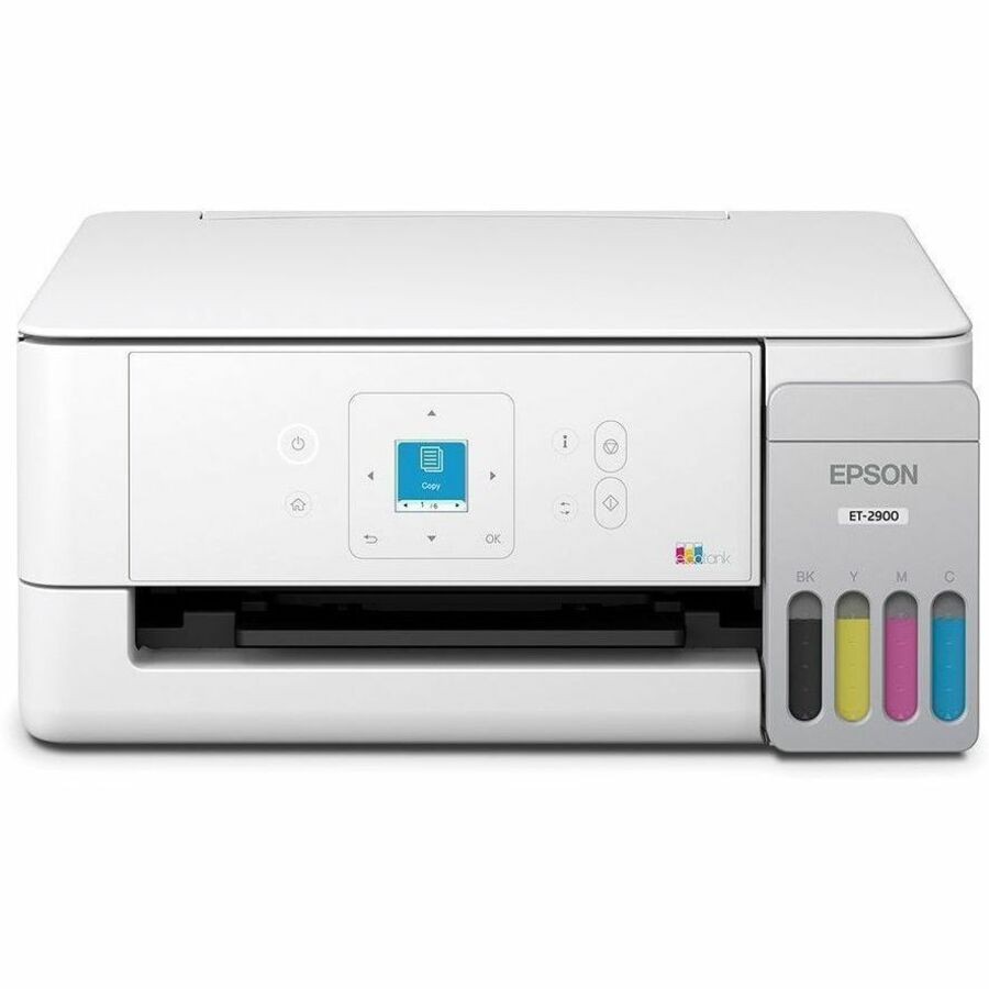 Epson ET-2900 Wireless EcoTank Inkjet Multifunction Printer - Color - White