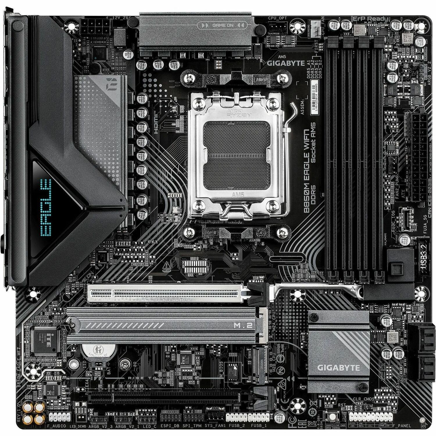 Gigabyte B850M Eagle Wifi7 8+2+2 Power