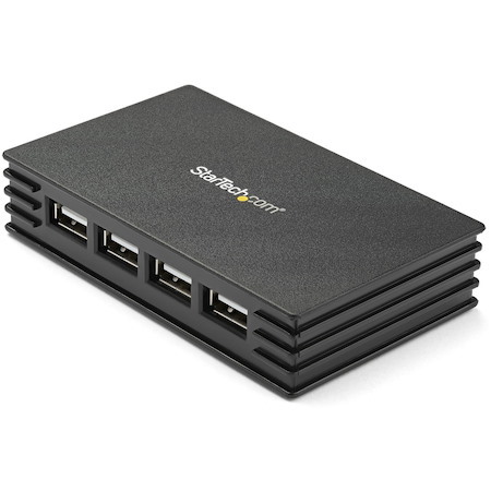 StarTech.com 4 Port Compact Black USB 2.0 Hub