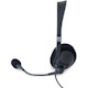 Verbatim Stereo Headset with Microphone and In-Line Remote