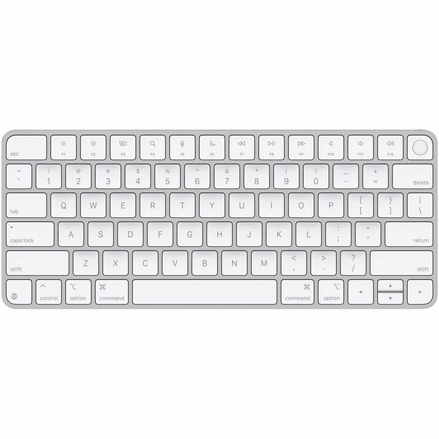 Apple Magic Keyboard - Wired/Wireless Connectivity - USB Type C Interface - English (UK) - QWERTY Layout