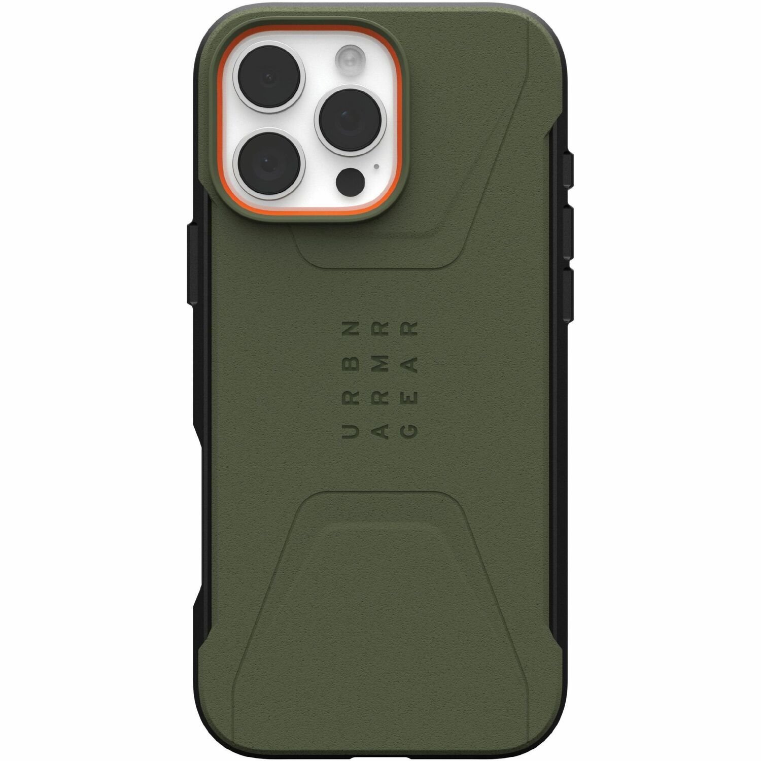 Urban Armor Gear Civilian Carrying Case Apple iPhone 16 Pro Max Smartphone - Olive Drab