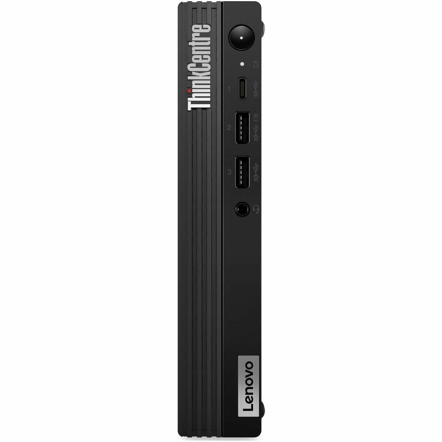 Lenovo ThinkCentre M80q Gen 3 11U2S0H400 Desktop Computer - Intel Core i7 12th Gen i7-12700T - vPro Technology - 32 GB - 512 GB SSD - Tiny - Black