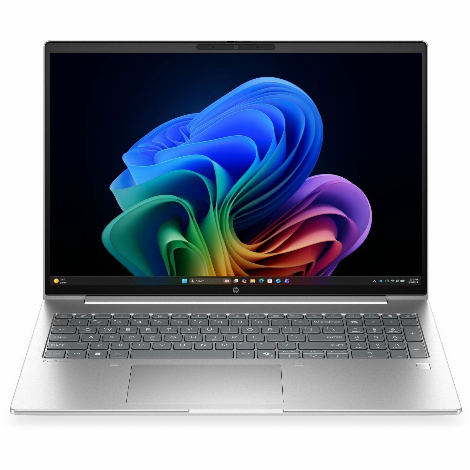 HP ProBook 4 G2i 16" Copilot+ PC Notebook - WUXGA - 60 Hz - Intel Core Ultra 5 Series 3 325 - 16 GB - 256 GB SSD - Pike Silver