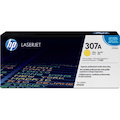 HP 307A (CE742A) Original Laser Toner Cartridge - Single Pack - Yellow - 1 Each