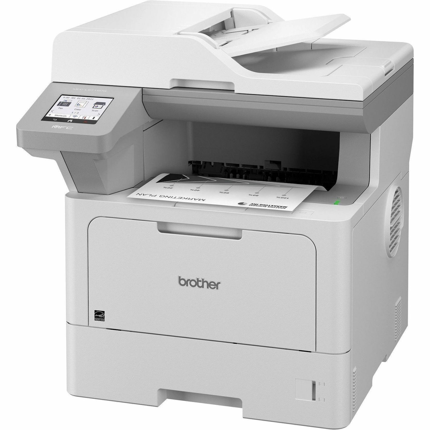 Brother MFC-L5715DW Wired & Wireless Laser Multifunction Printer - Monochrome