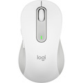 Logitech Signature M650 L Full Size Wireless Mouse - For Large Sized Hands, 2-Year Battery, Silent Clicks, Off-white