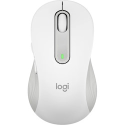Logitech Signature M650 L Full Size Wireless Mouse - For Large Sized Hands, 2-Year Battery, Silent Clicks, Off-white