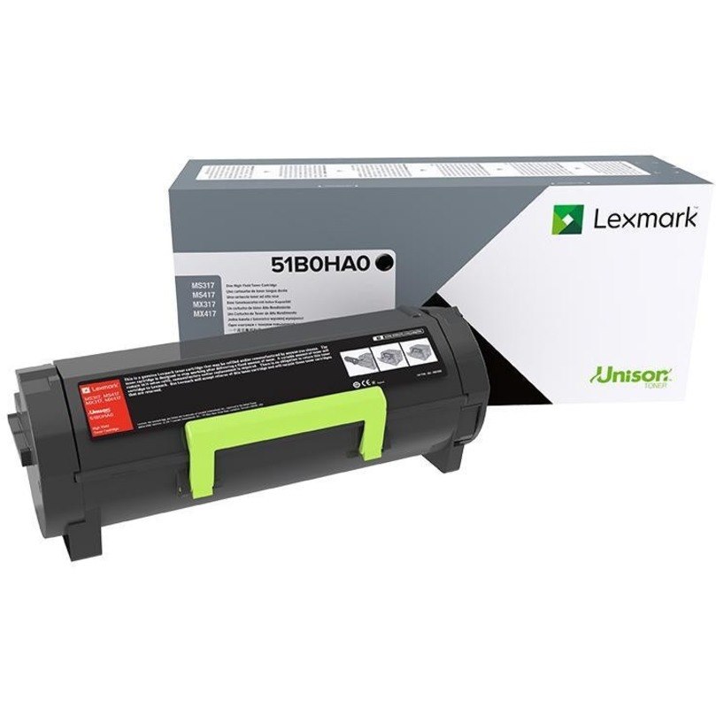 Lexmark Unison High Yield Laser Toner Cartridge - Black Pack