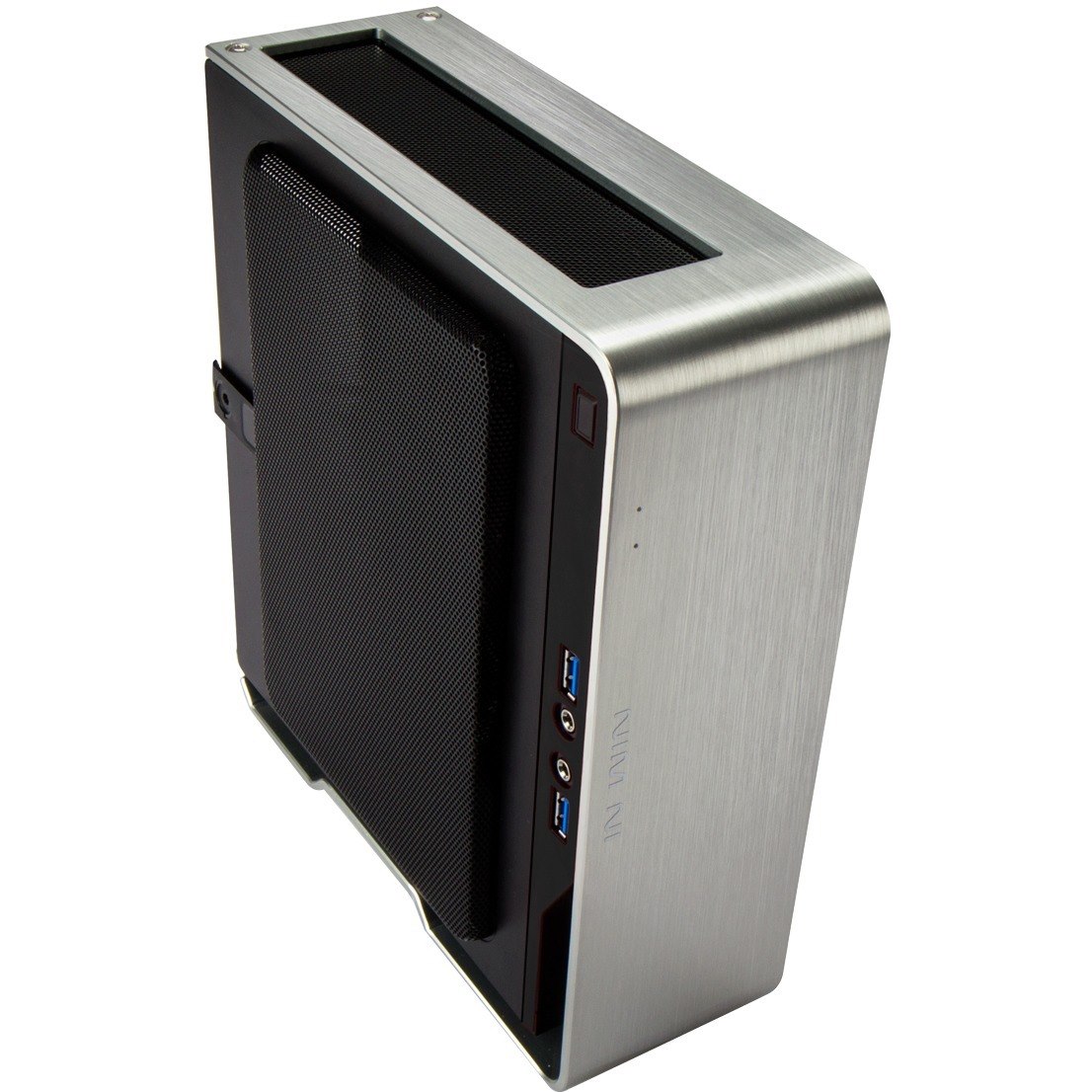 In Win Chopin Computer Case - Mini ITX Motherboard Supported - Mini-tower - Mesh, Aluminium, SECC - Silver