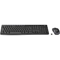 Logitech MK270 Wireless Keyboard and Mouse Combo for Windows, 2.4 GHz Wireless, Compact Mouse, Black