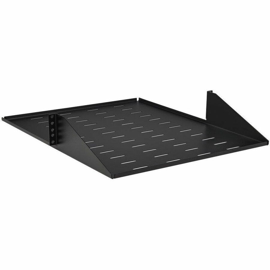 Eaton Tripp Lite Series SmartRack Center-Mounted Steel Rack Shelf - 2U, Vented, 21.5 in. Deep, Holds up to 100 lb. (45 kg)