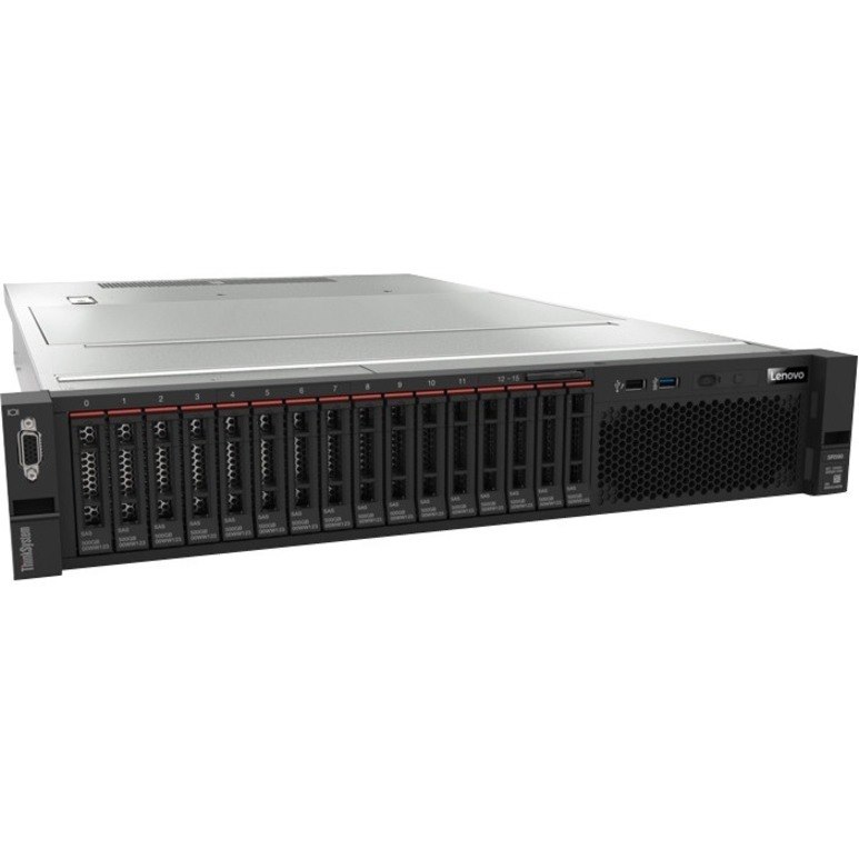 Lenovo ThinkSystem SR590 7X99A028NA 2U Rack Server - 1 Xeon Bronze 3106 1.70 GHz - 16 GB RAM - Serial ATA/600 Controller