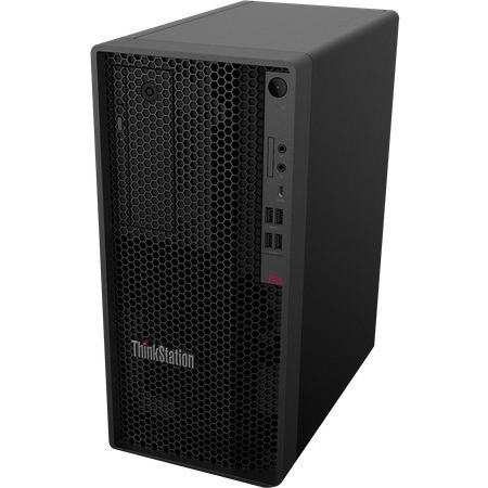 Lenovo ThinkStation P350 30E3003CUS Workstation - 1 Core i5 11th Gen i5-11500 - 16 GB - 512 GB SSD - Tower - Raven Black