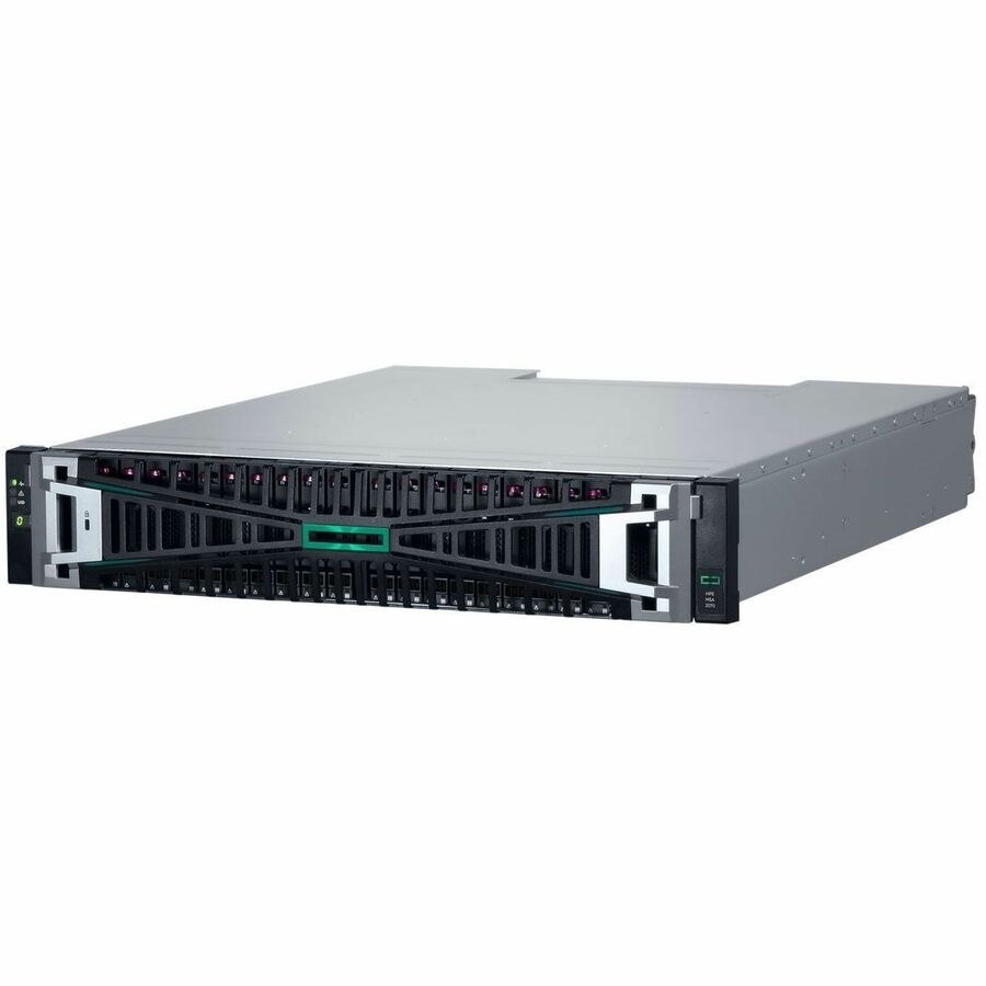 HPE MSA 2070 24 x Total Bays SAN Storage System - 12 x 7.68TB SSD - 2U Rack-mountable