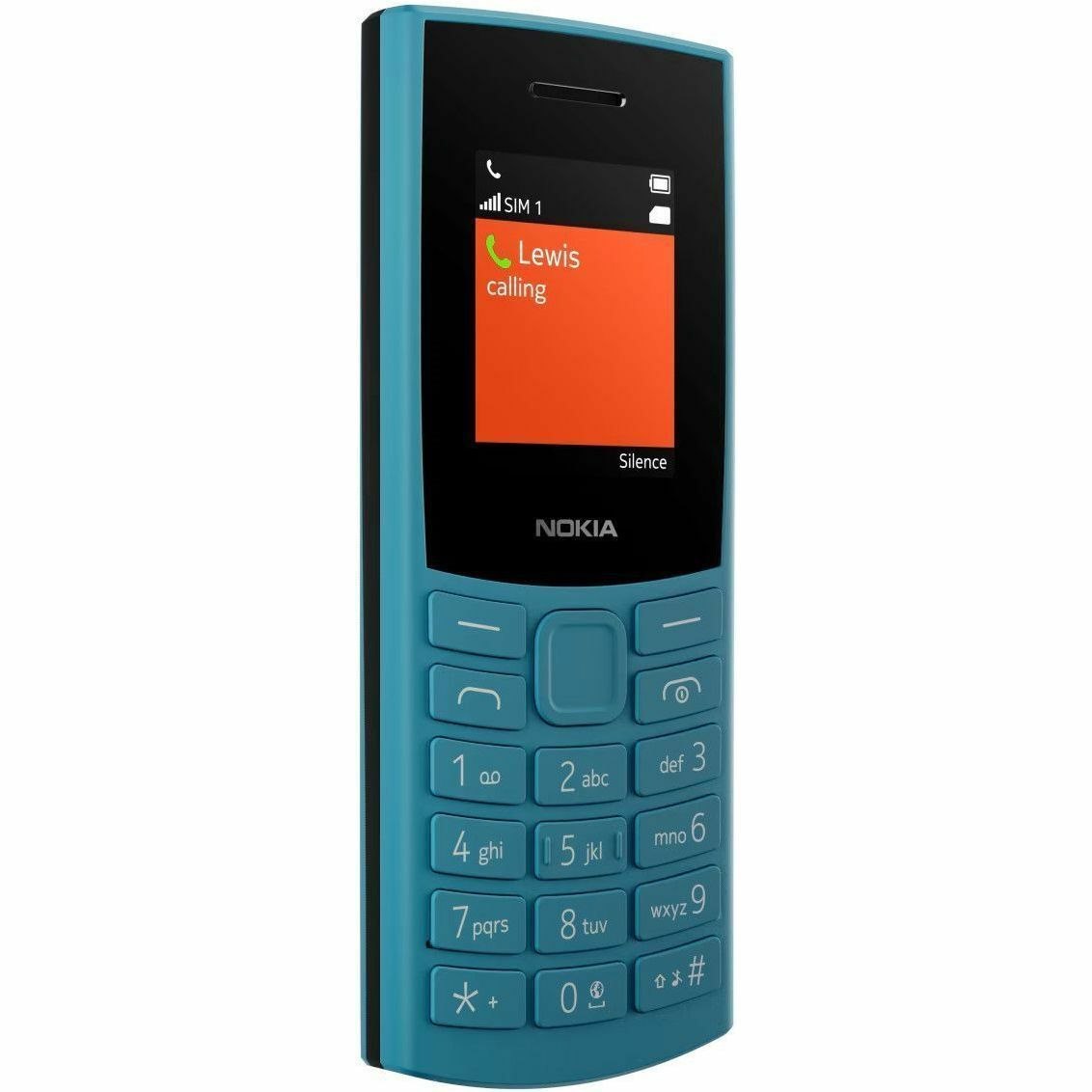 Nokia 105 4G (2023) Feature Phone - 1.8" LCD QQVGA 120 x 160 - Series 30+ - 4G - Ocean Blue