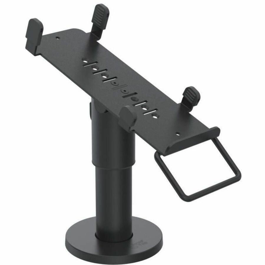 SpacePole DuraTilt Desk Mount for Payment Terminal - Black