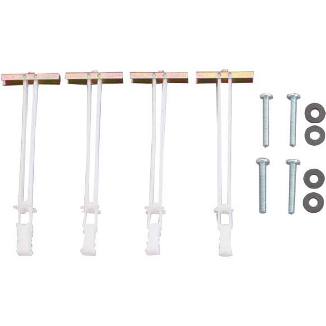 Chief Metal Stud Hardware Kit for Flat Panels - With 4 Anchors