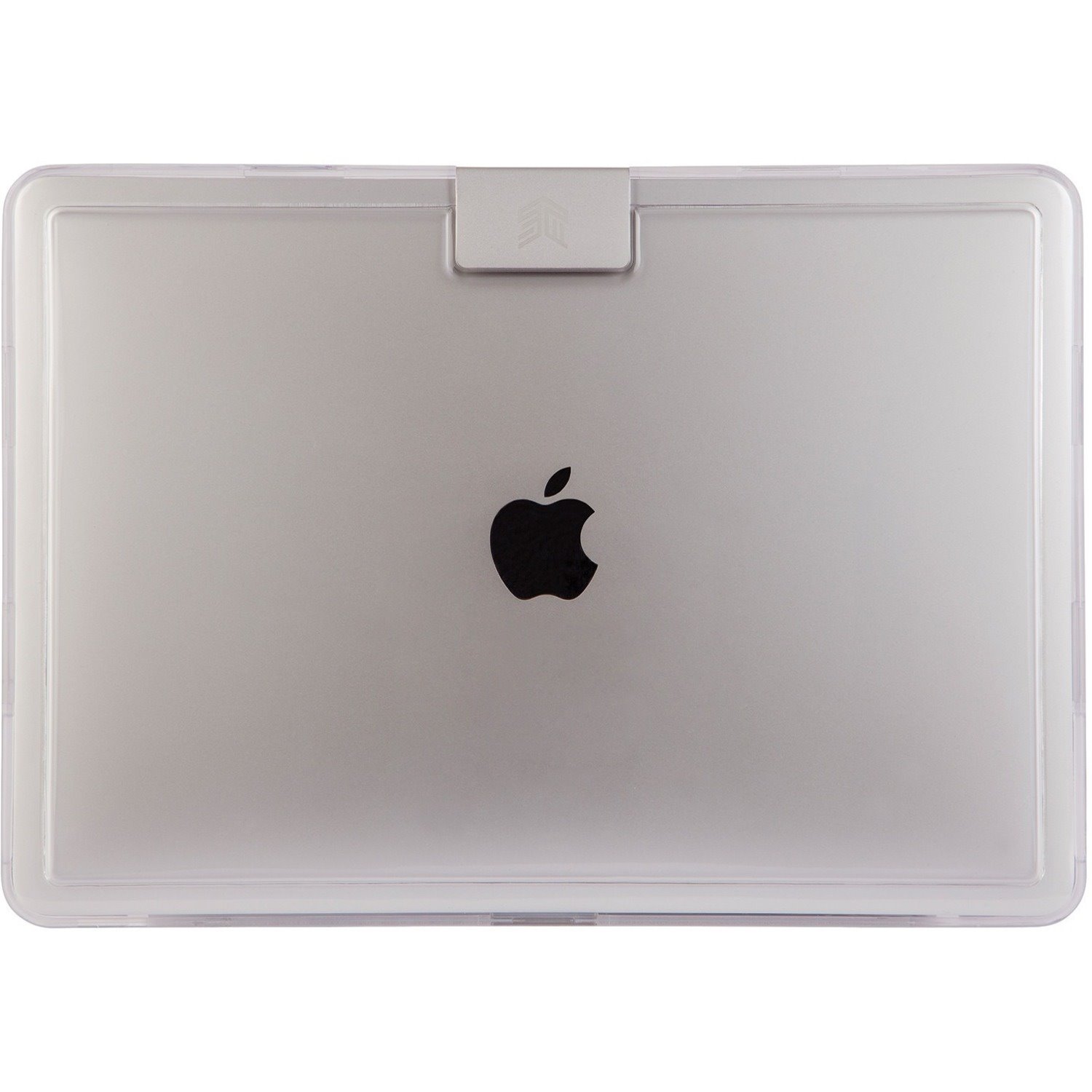 STM Goods Hynt Case for Apple MacBook Pro - Textured, Sandblasted metal badge with etched logo - Clear