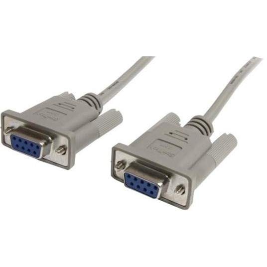 StarTech.com 6 ft Straight Through Serial Cable - DB9 F/F