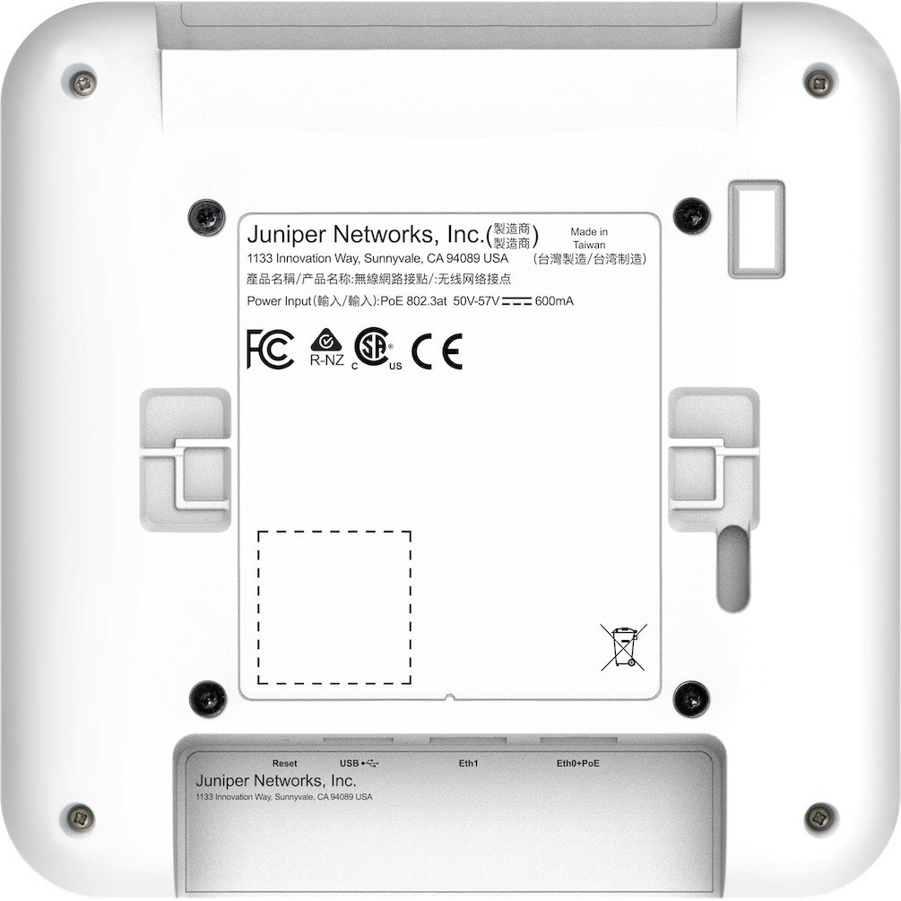 Juniper AP32 Dual Band IEEE 802.11ax 3 Gbit/s Wireless Access Point - Indoor