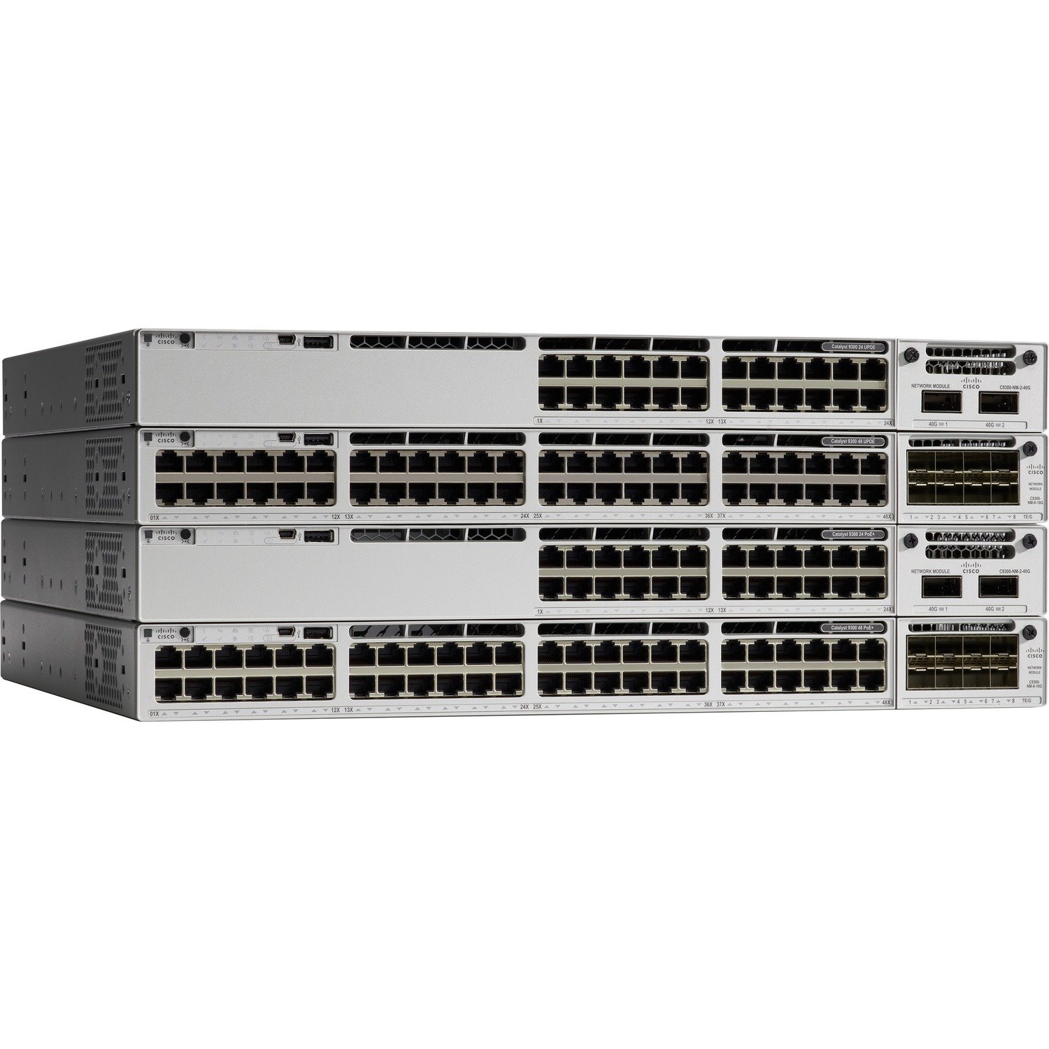 Cisco Catalyst 9300 C9300-24UX 24 Ports Manageable Ethernet Switch - Gigabit Ethernet - 10/100/1000Base-T