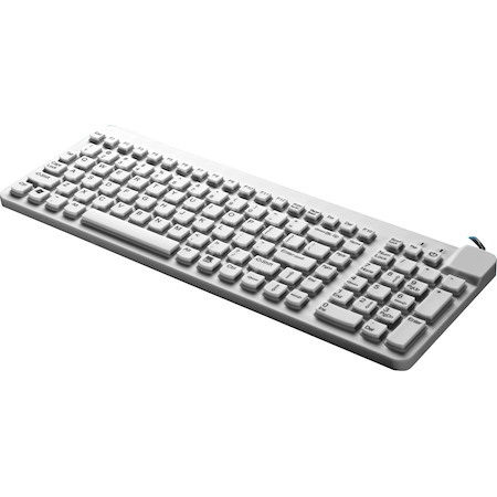 Man & Machine Low Profile Premium Waterproof Disinfectable Keyboard