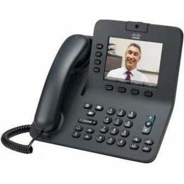 Cisco Unified 8945 IP Phone - Refurbished - Corded - Corded - Bluetooth - Phantom Gray