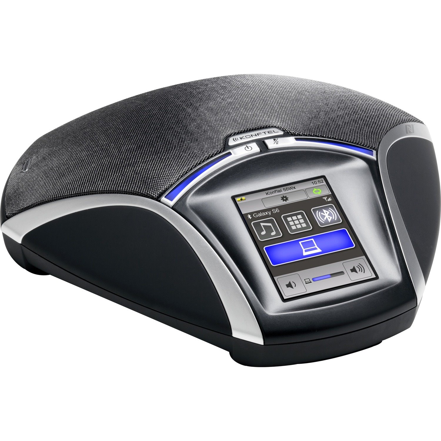 Konftel - Speakerphone - Konftel 55Wx - cordless - Bluetooth - USB - deskphone and smartphone connection - expandable