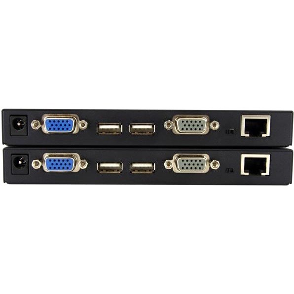 StarTech.com Long Range 1000 ft USB VGA KVM Over CAT5/5e CAT6 UTP Extender - KVM Console Over Ethernet for multiple servers/PC's IT Grade (SV565UTPUL)