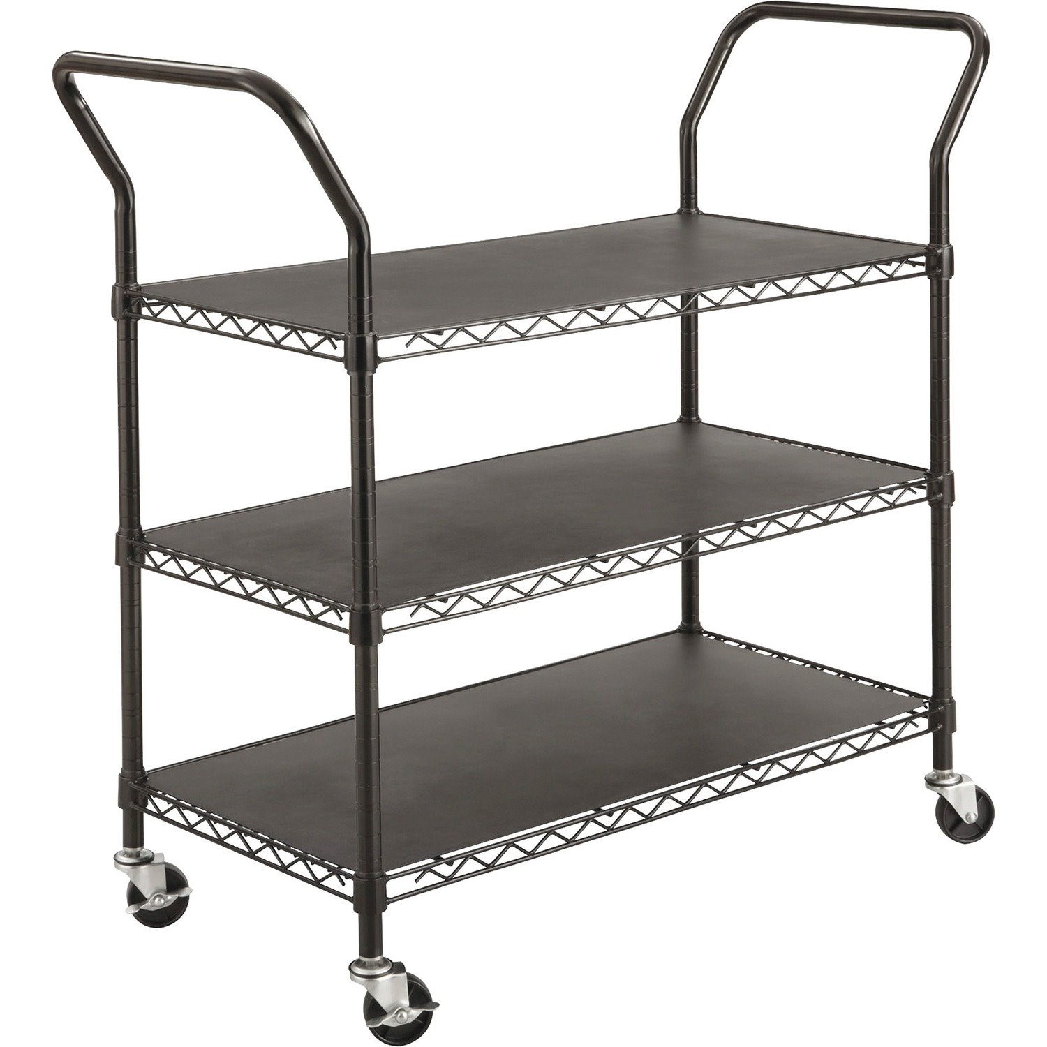Safco 3-shelf Wire Utility Cart