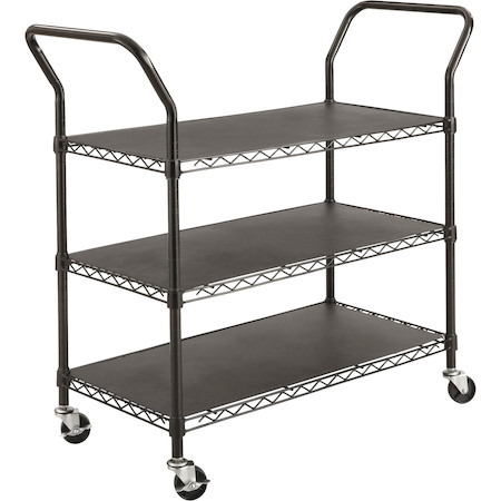 Safco 3-shelf Wire Utility Cart