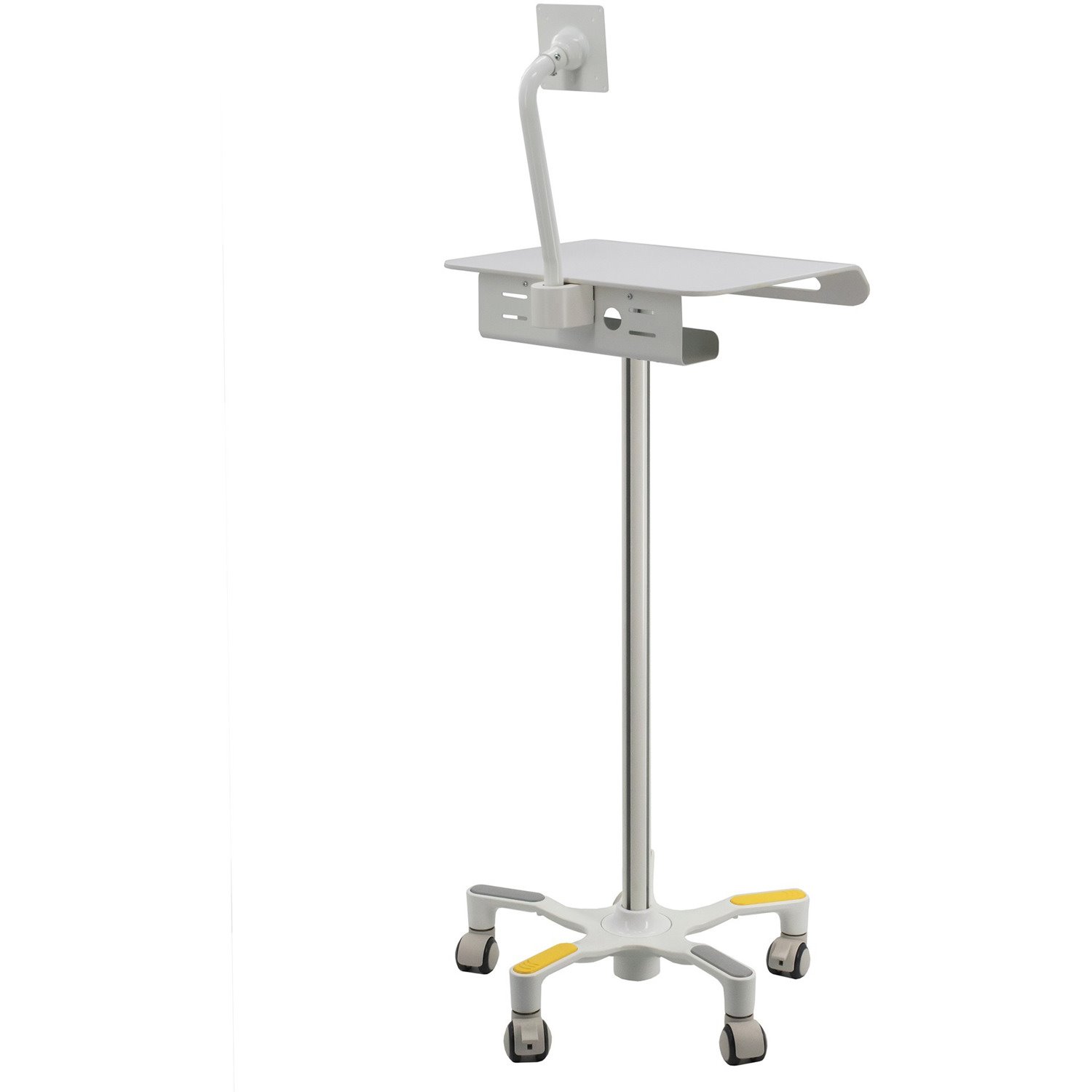 CTA Digital Medical Grade Anti-Microbial Floor Stand with VESA Compatibility