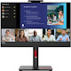 Lenovo ThinkVision T24v-30 24" Class Webcam Full HD LED Monitor - 16:9 - Raven Black