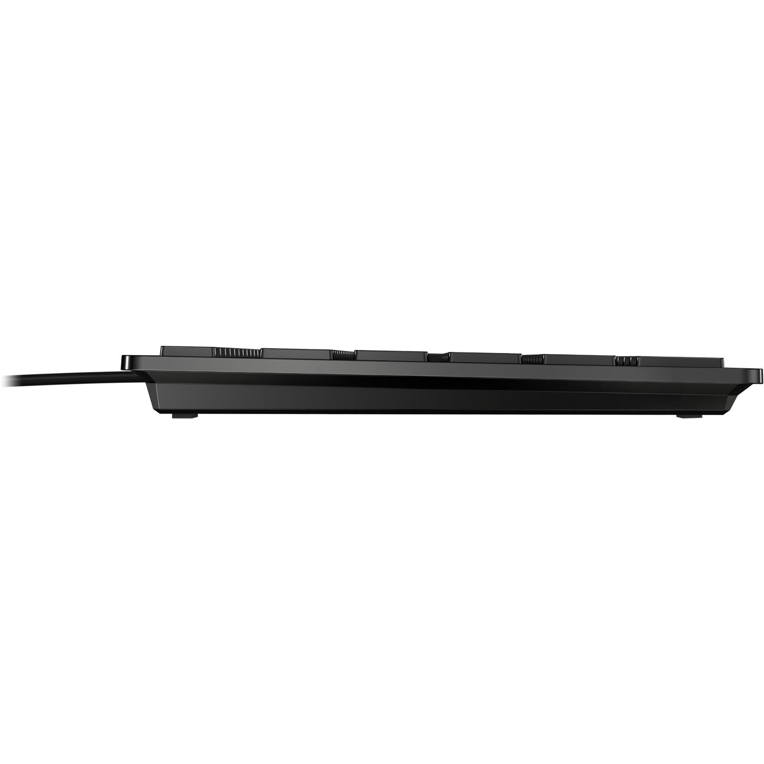 CHERRY KC 6000 SLIM Keyboard - Cable Connectivity - USB Interface - English (UK) - Black