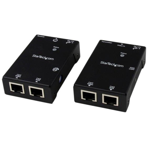 StarTech.com Video Extender Transmitter/Receiver - Wired - TAA Compliant