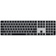 Apple Magic Keyboard - Wired/Wireless Connectivity - USB Type C Interface - English (US)