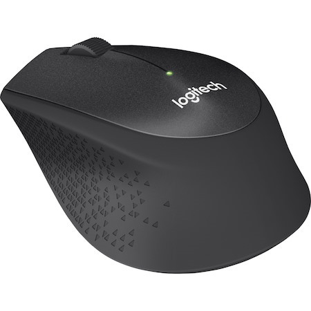 Logitech M330 SILENT PLUS Wireless Mouse, 2.4GHz with USB Receiver, Optical Tracking, Quiet & Lightweight, Black