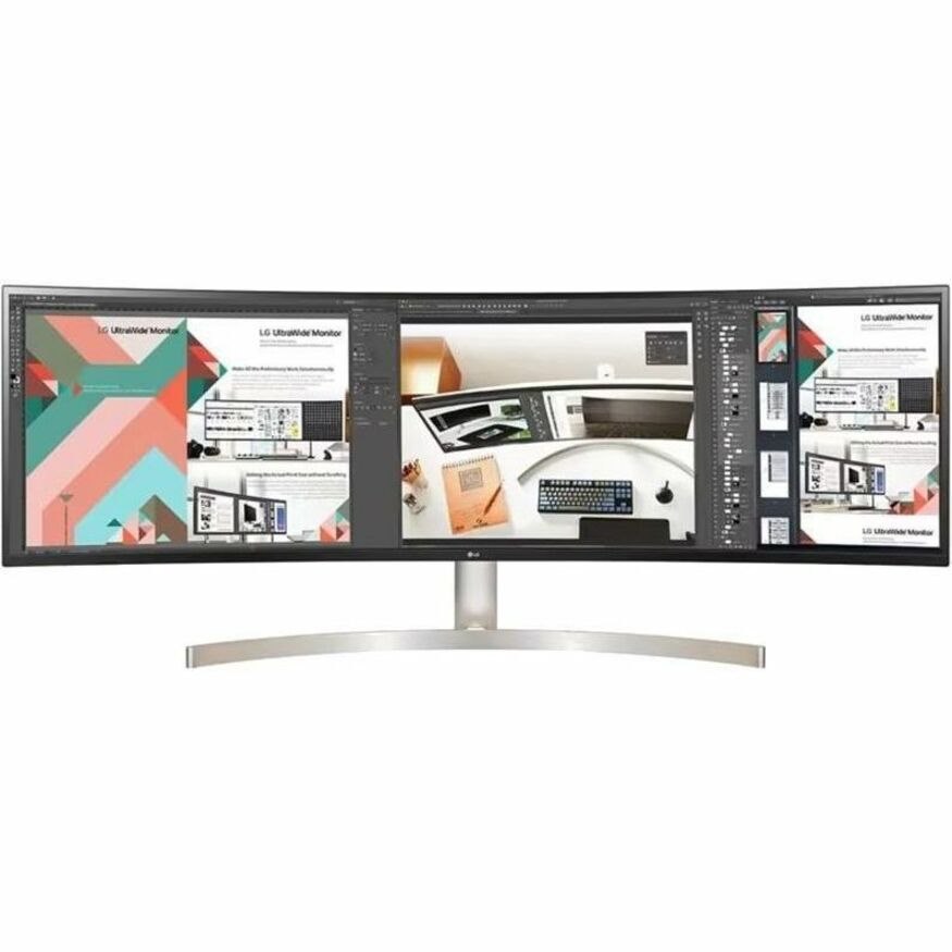 LG Ultrawide 49WL95C-WY 49" Class Dual Quad HD (DQHD) Curved Screen LED Monitor - 32:9