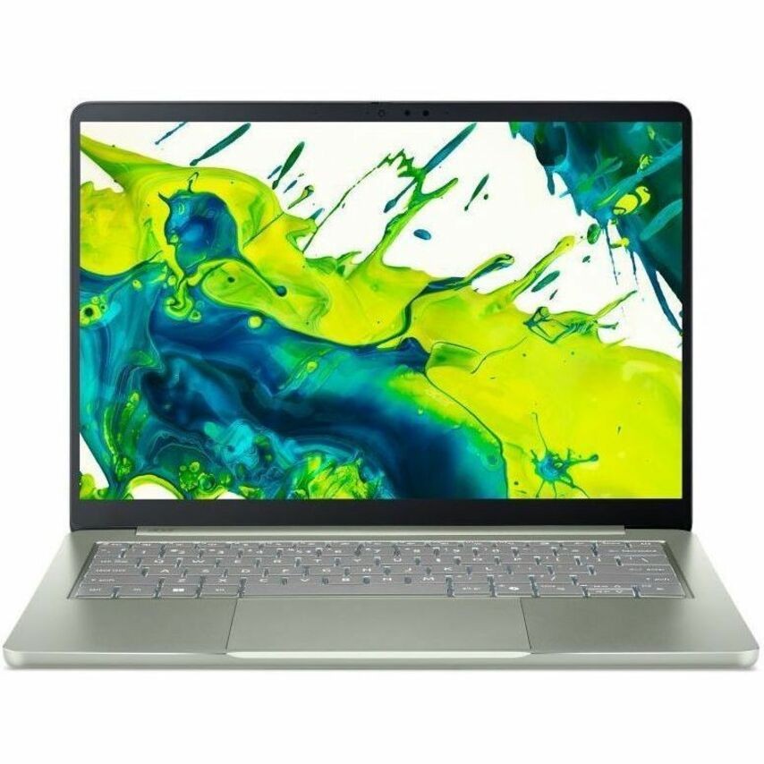Acer Swift Air 14 SFA14-I31 SFA14-I31-721N 35.6 cm (14") Clamshell Notebook - WUXGA - 120 Hz - Intel Core 7 Series 3 350 - 12 GB - 512 GB PCI Express NVMe 4.0 SSD - English (UK) Keyboard - Green