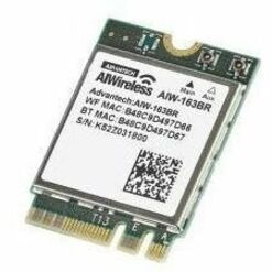Advantech AIW-163BR IEEE 802.11 a/b/g/n/ac/ax Bluetooth 5.2 Dual Band Wi-Fi/Bluetooth Combo Adapter