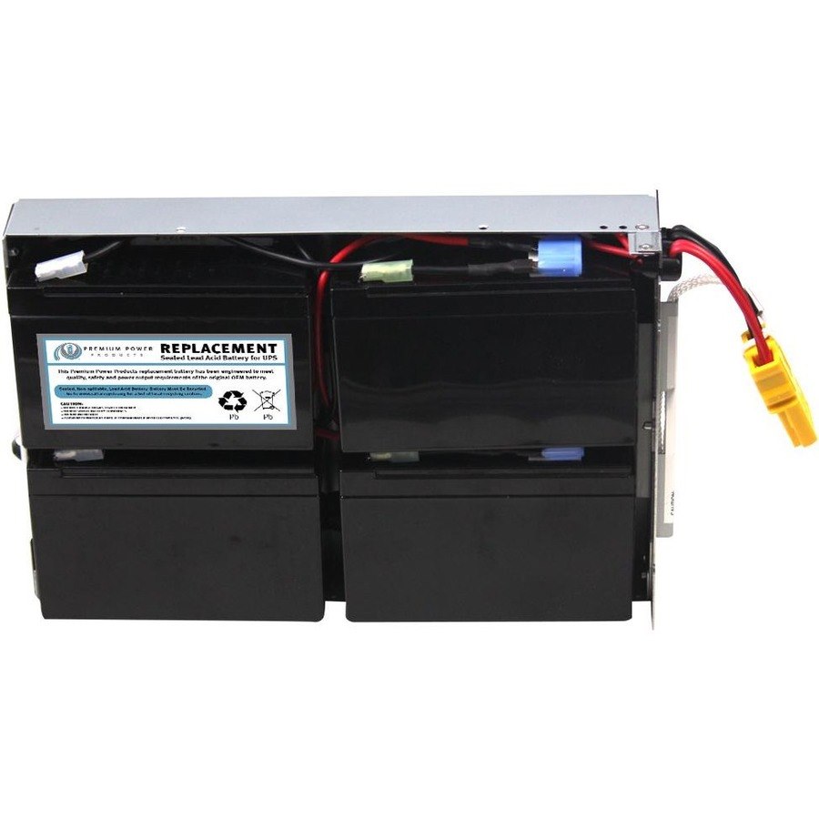 eReplacements Compatible Sealed Lead Acid Battery Replaces APC SLA133, APCRBC133, APC RBC133, for use in APC Smart-UPS SMC2000I, SMT1500RM2U, SMT1500RM2UTW, SMT1500RMI2U, SMT1500RMUS